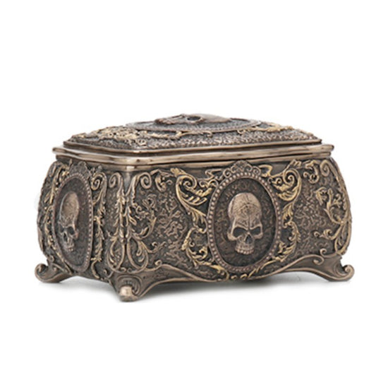 Skull Cameo Treasure Box - Loved To Death