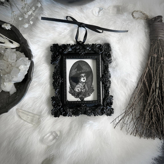 Spellbound - Mini Ornate Black Framed Art Print - Loved To Death