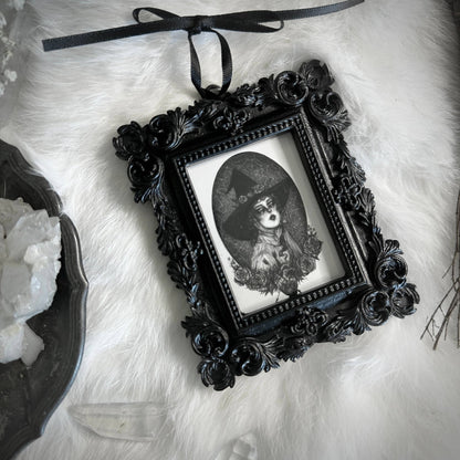 Spellbound - Mini Ornate Black Framed Art Print - Loved To Death