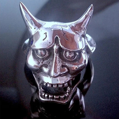 Sterling Hannya Ring - Loved To Death