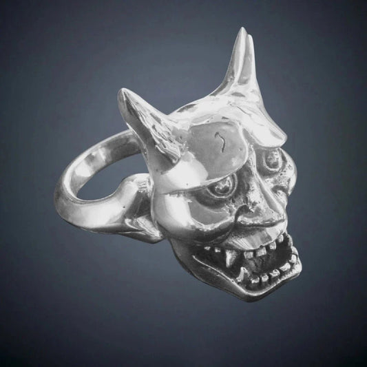 Sterling Hannya Ring - Loved To Death
