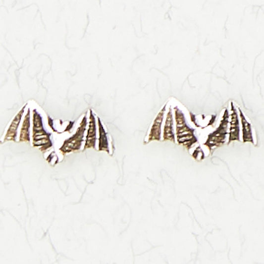 Sterling Silver Bat Studs - Loved To Death