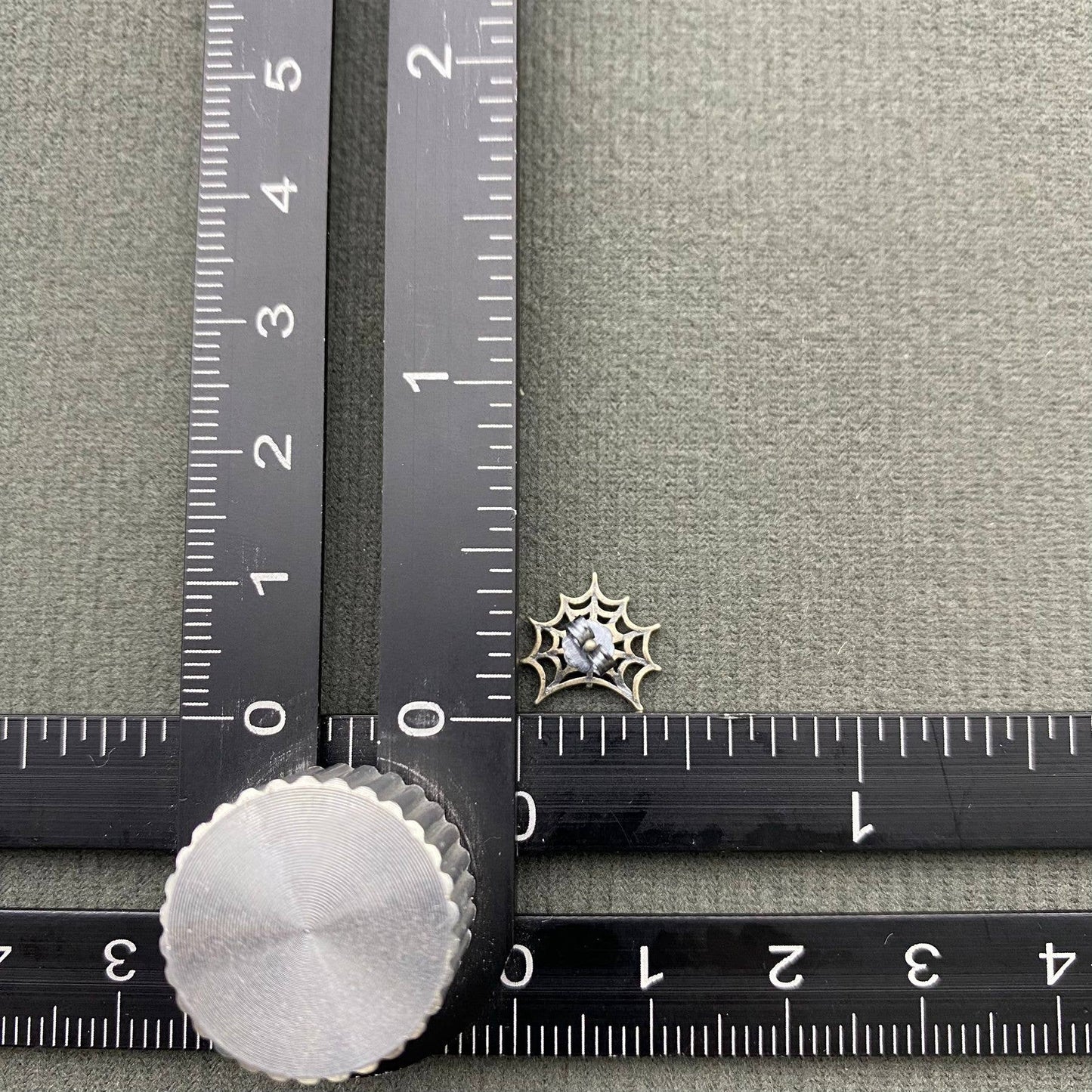 Sterling Silver Spider Web Ear Studs - Loved To Death