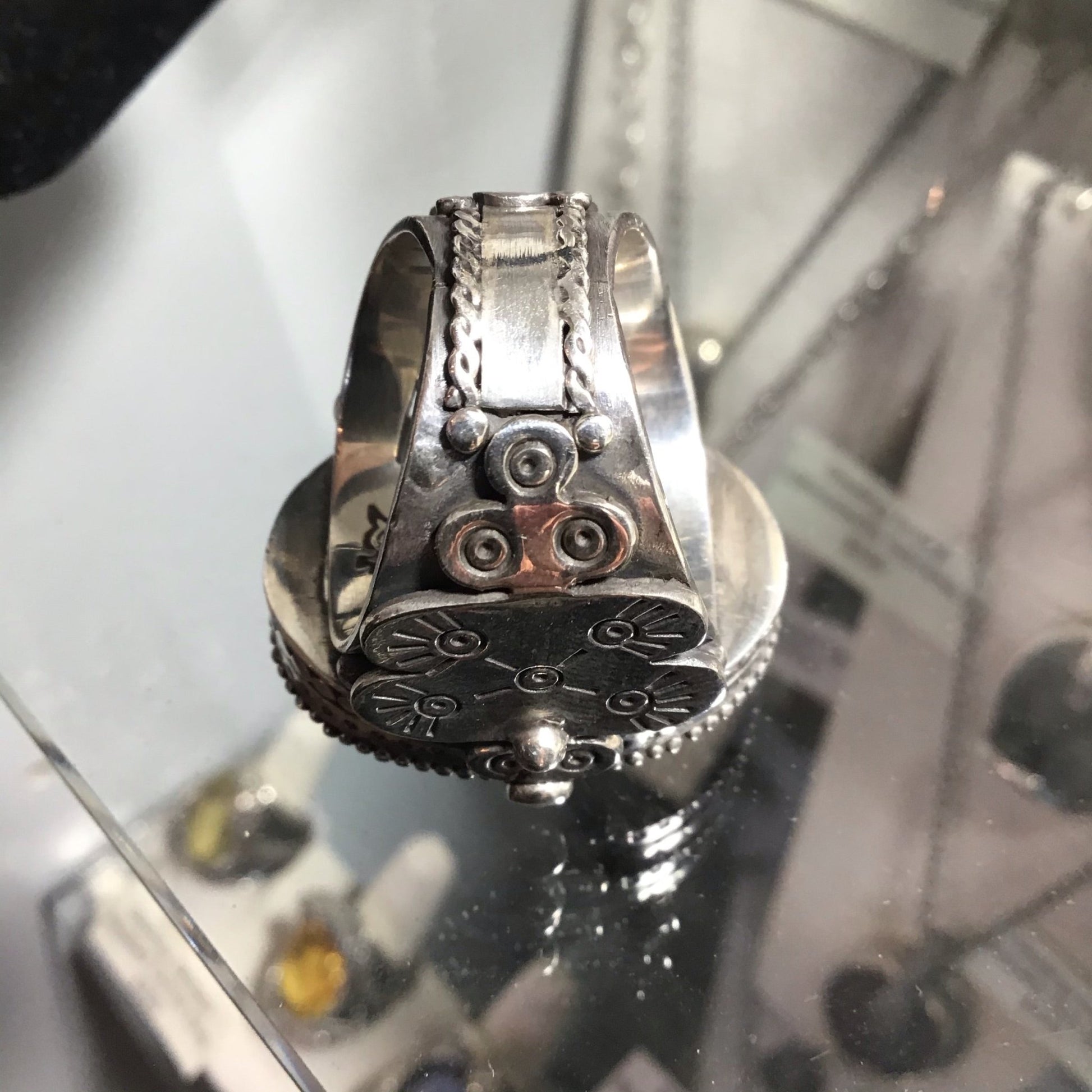 Sterling Turkoman Pietersite Ring - Loved To Death