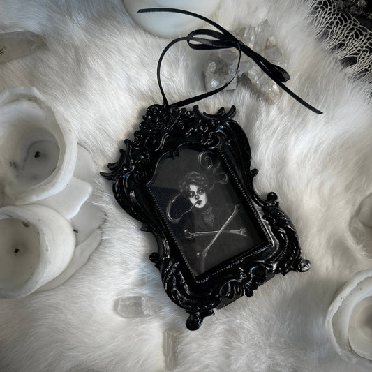 The Medium - Mini Ornate Black Framed Art Print - Loved To Death