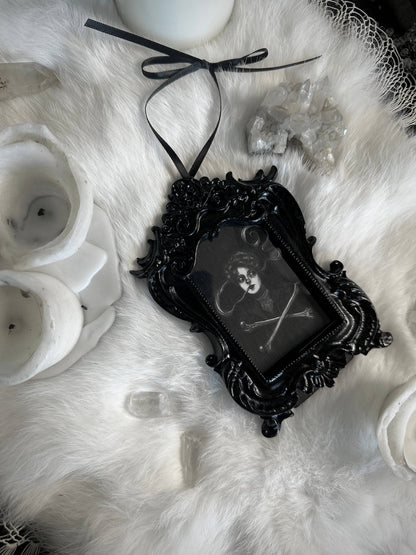 The Medium - Mini Ornate Black Framed Art Print - Loved To Death