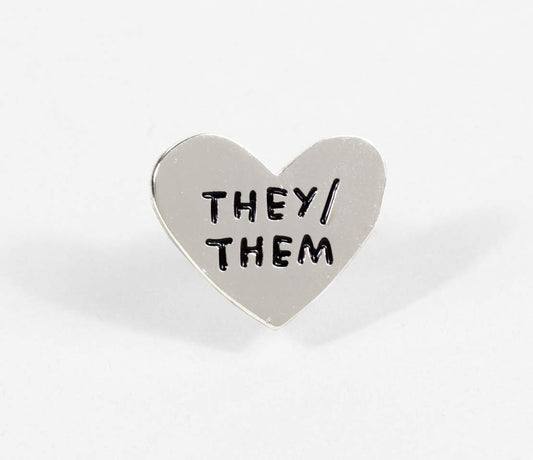 They / Them Enamel Pin - Loved To Death