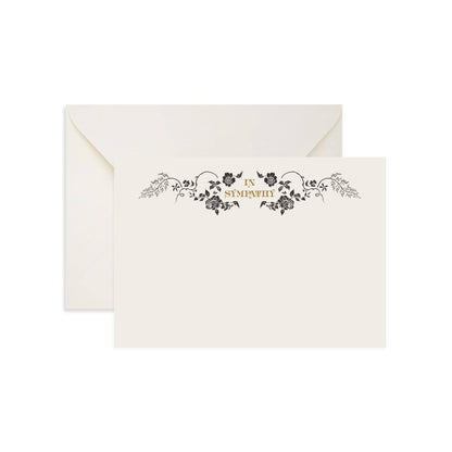 Victorian Sympathy Notecard Set - Loved To Death