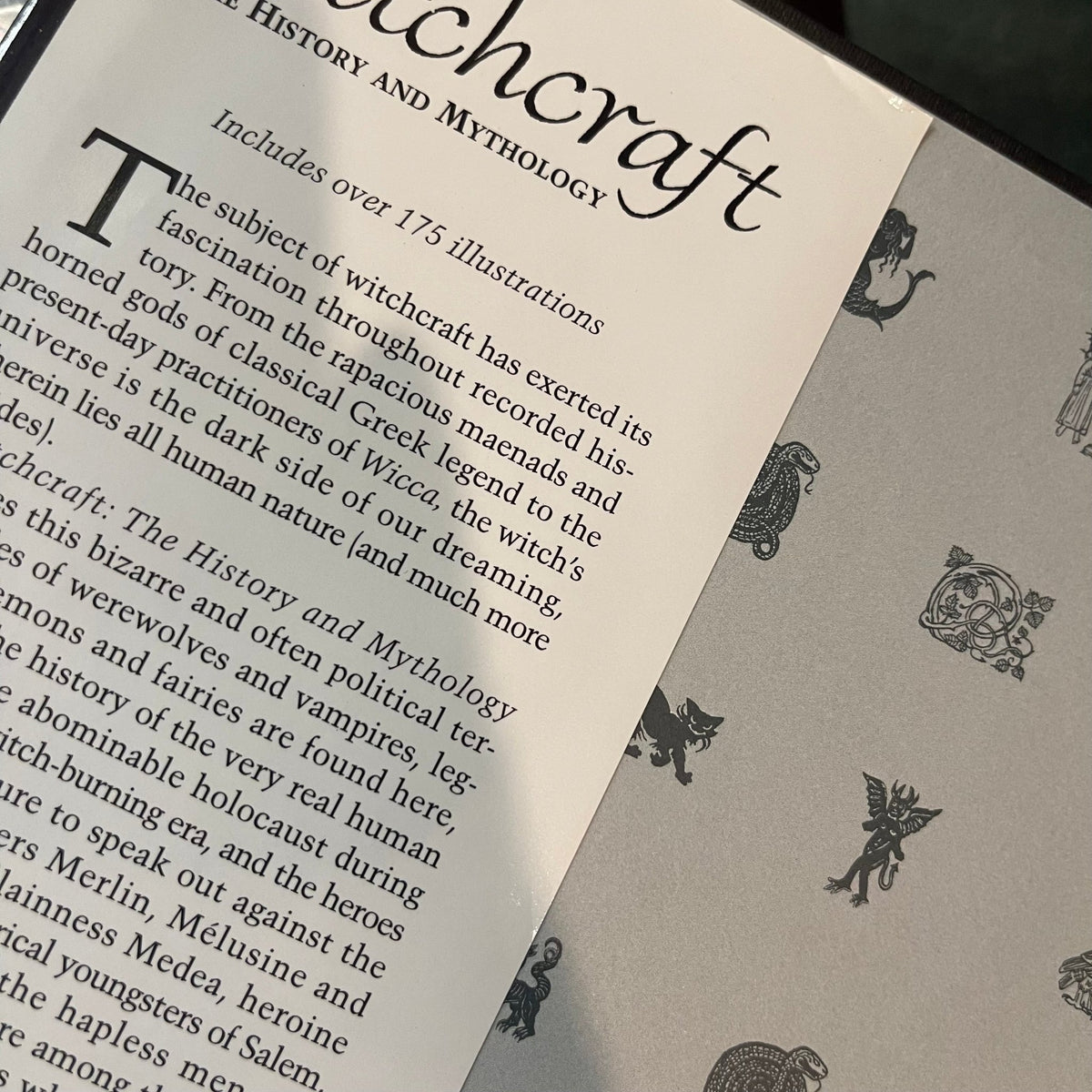 Vintage Witchcraft The History & Mythology Hardcover Book - Loved To Death