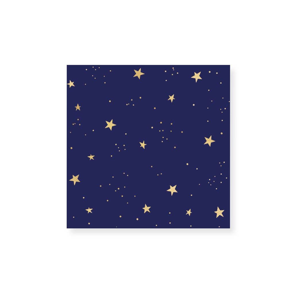 Starry Night Gold Foil Matches