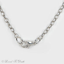 Load image into Gallery viewer, Moonstone Sterling Claw Necklace
