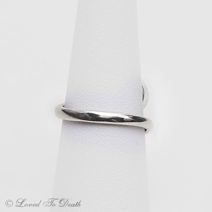 Double Rattlesnake Eye Ring Sterling