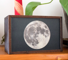 Load image into Gallery viewer, Full Moon Tarot Stash Box Large 4&quot; x 6&quot;
