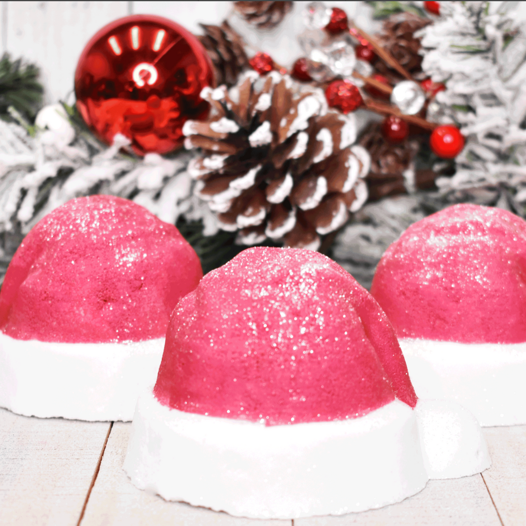 Santa Hat Bath Bomb