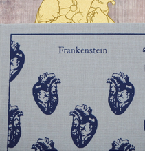 Load image into Gallery viewer, Frankenstein Anatomical Heart Brass Bookmark Mary Shelley
