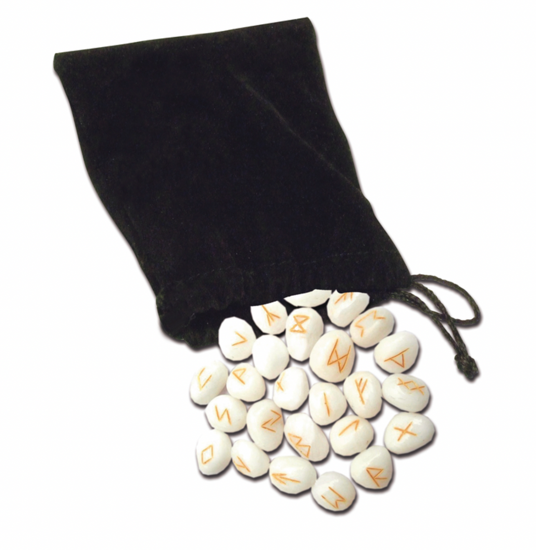 White Onyx Rune Set