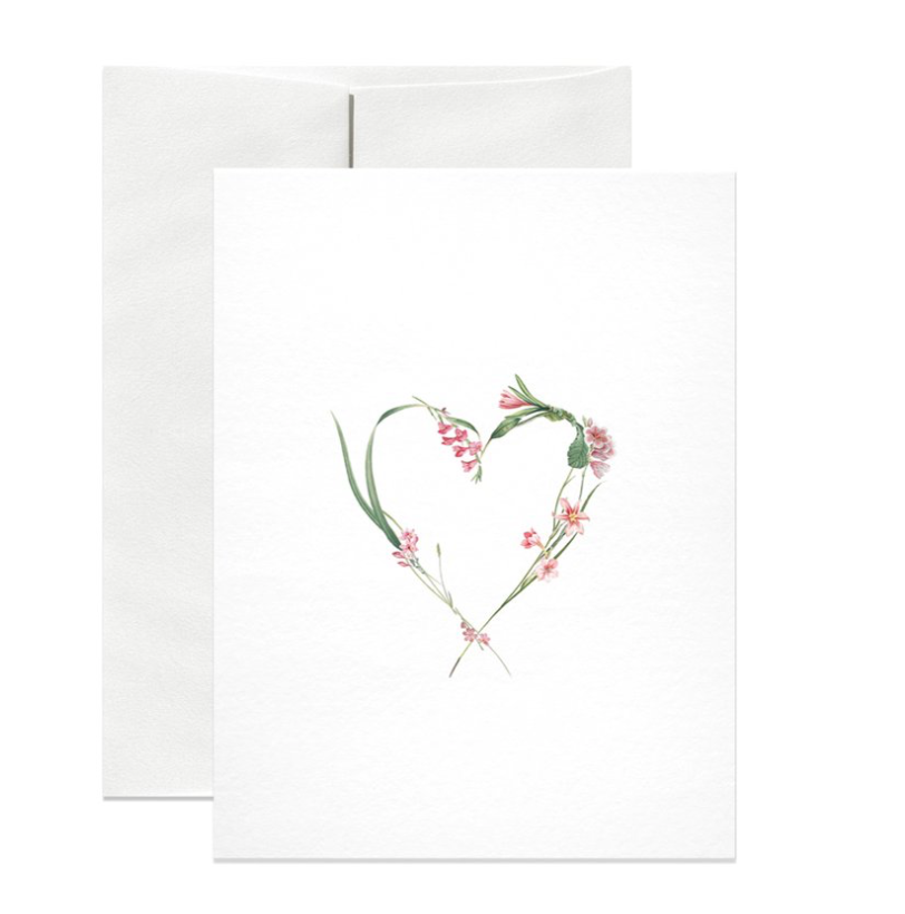 Rose Heart Gift Card