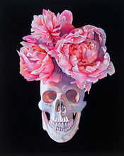 Load image into Gallery viewer, { Calaca Peonia } Tracy Lewis Giclee Art Print
