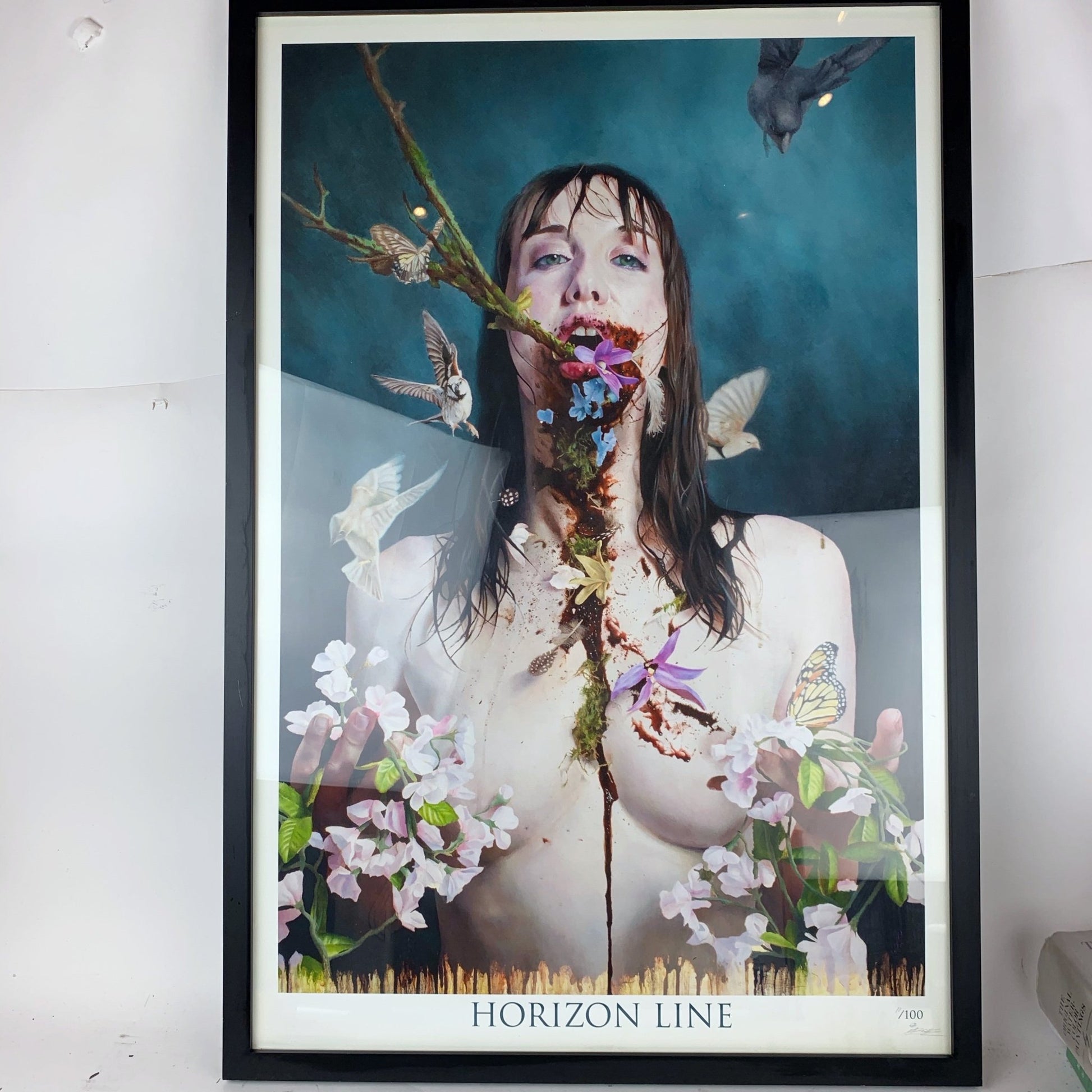 { Horizon Line } Matthew Bone Giclee Print Signed & Framed - Loved To Death