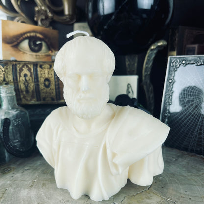 Aristotle Cream Candle