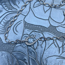 Load image into Gallery viewer, SAMPLE Bat Wing Snakeskin Fossilized Wrasse Sterling Necklace
