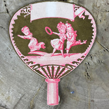 Load image into Gallery viewer, Victorian Die Cut Creepy Clown Imagery Fans
