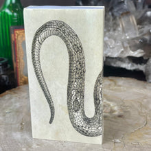 Load image into Gallery viewer, Antiqued Snake Matches
