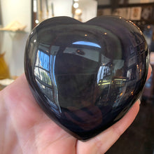 Load image into Gallery viewer, Rainbow Obsidian Carved Heart
