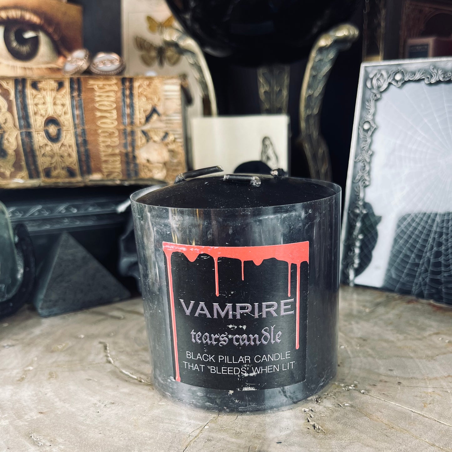 Vampire Tears Bleeding Candle