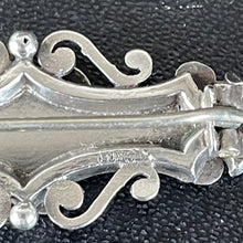 Load image into Gallery viewer, Victorian Edwardian Sterling Sweetheart Brooch
