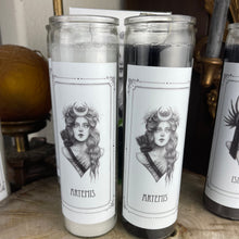 Load image into Gallery viewer, Artemis 7 Day Candle Art By Caitlin McCarthy
