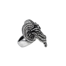 Load image into Gallery viewer, Pewter Baphomet Ring

