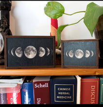 Load image into Gallery viewer, Moon Phases Tarot Stash Box 2 Sizes

