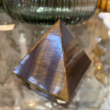 Load image into Gallery viewer, Tigers Eye Crystal Pyramid
