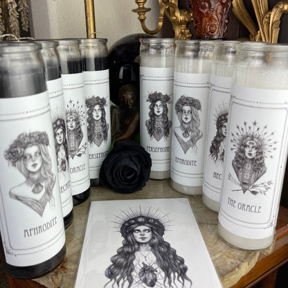 Caitlin McCarthy { Persephone } Altar Candle