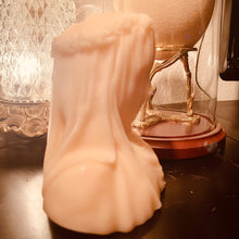 Load image into Gallery viewer, Veiled Woman Sculptural Candle
