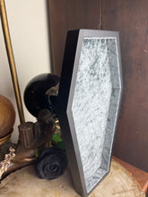 Load image into Gallery viewer, Velvet Coffin Trinket Jewelry Bedside Tray
