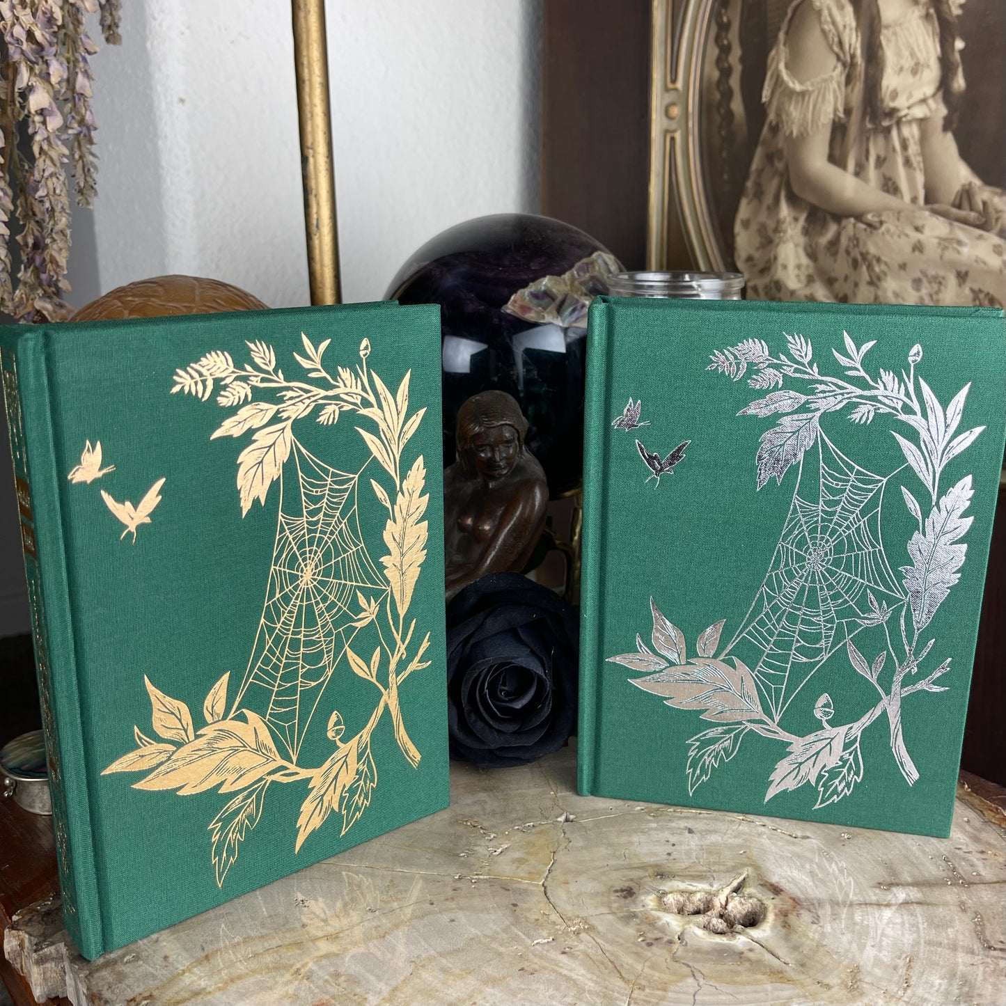 The Botanist -Antiquarian Foiled Sketchbook
