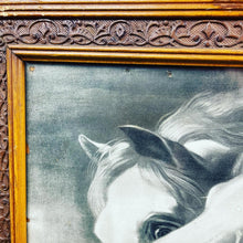 Load image into Gallery viewer, Victorian Wood Framed Pharaoh’s Horses Print
