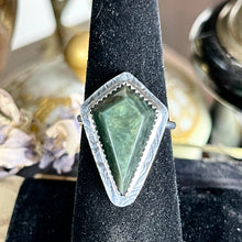 Load image into Gallery viewer, { Lilith } Velvet Obsidian &amp; Sterling Ring
