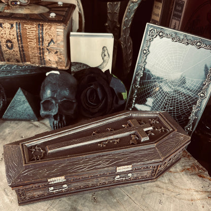 Vampire Coffin Trinket Box