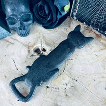 Load image into Gallery viewer, Black Cat Bottle Opener
