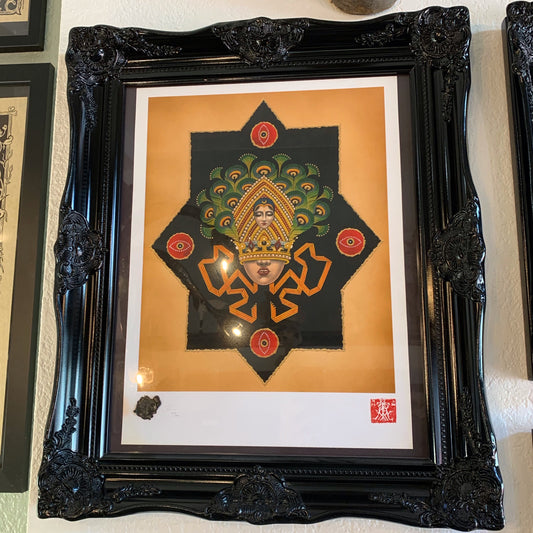 { The Feathered Crown } Chris Conn Askew Giclee Print Limited