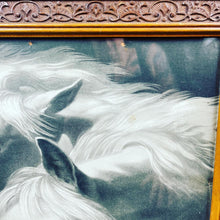Load image into Gallery viewer, Victorian Wood Framed Pharaoh’s Horses Print
