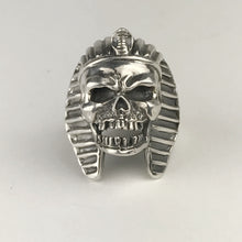 Load image into Gallery viewer, Pharaoh of the Dead Sterling Ring
