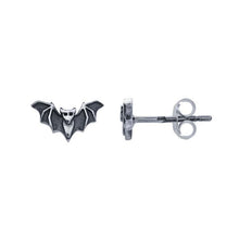 Load image into Gallery viewer, Tiny Bat Sterling Earrings
