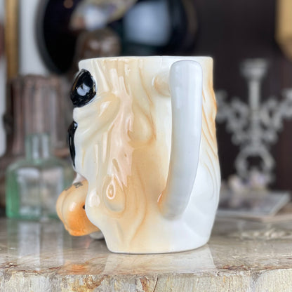 Antique Bottoms Up Booty Shaker Mug