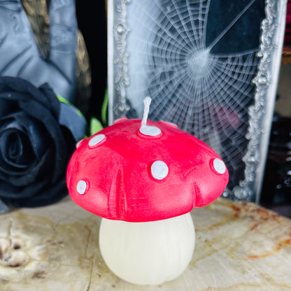 AMANITA Mushroom Candle