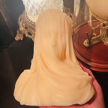 Load image into Gallery viewer, Veiled Woman Sculptural Candle
