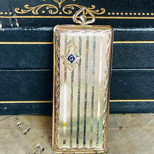 Load image into Gallery viewer, Antique Masonic Gold Filled Dues Holder

